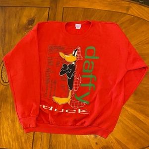 1994 vintage Daffy Duck Crew Neck
